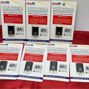 Lot 7 pcs Usb microSD card reader usb 2.0